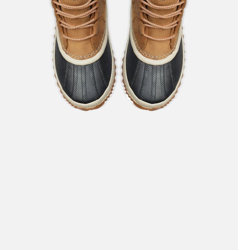 Womens Booties Brown/Black - Sorel Out N About™ Plus Low - 864-SINPMX